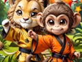Mäng Kung-Fu väikesed loomad  Internetis
