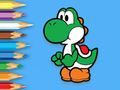 Mäng Värvimisraamat: Yoshi kalapüügiaeg  Internetis