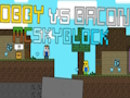 Mäng Obby vs peekon: McSkyblock Internetis
