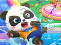 Mäng Pusle: Baby Panda veepark  Internetis
