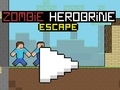 Mäng Zombie Herobrine põgenemine  Internetis