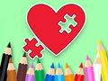Mäng Värvimisraamat: BTS Heart Jigsaw  Internetis