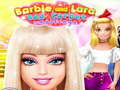 Mäng Barbie ja Lara punase vaiba väljakutse  Internetis