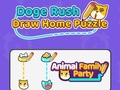Mäng Doge Rush: joonistage kodune pusle  Internetis