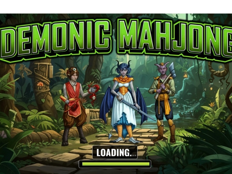 Mäng Deemonlik Mahjong  Internetis