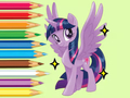 Mäng Värvimisraamat: Twilight Sparkle  Internetis