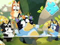 Mäng Pusle: Bluey Pool Spa  Internetis