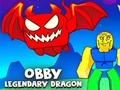 Mäng Obby legendaarne draakon  Internetis