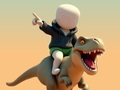 Mäng Stickman. Dinosauruste areen  Internetis