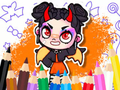 Mäng Värvimisraamat: Avatar World Cute Devil  Internetis