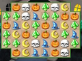 Mäng Halloween Burst match 3 mõistatus  Internetis