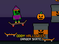 Mäng Obby Halloweeni ohu uisutamine Internetis