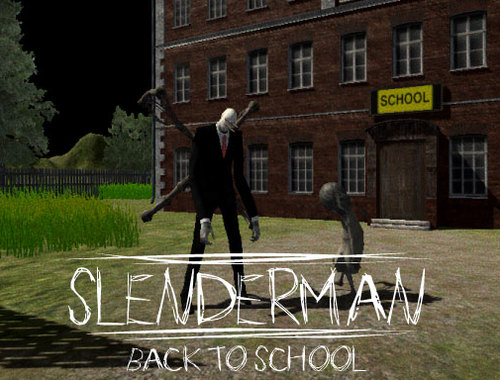 Mäng Slenderman tagasi kooli  Internetis