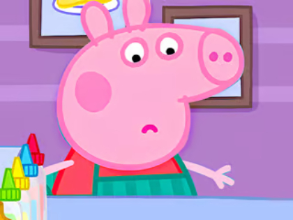 Mäng Pusle: Peppa Pig Fancy Pannkook  Internetis