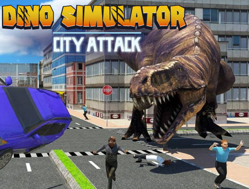 Mäng Dino simulaatori linnarünnak  Internetis