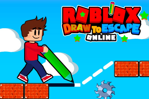 Mäng Roblox Draw võrgus põgenemiseks  Internetis