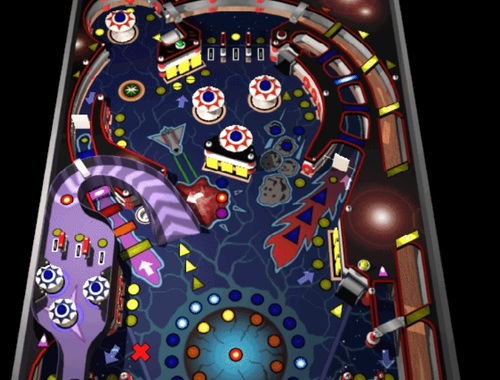 Mäng 3D pinballi kosmosekadett  Internetis