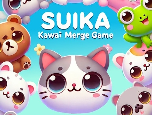 Mäng Suika Kawaii ühendamismäng  Internetis