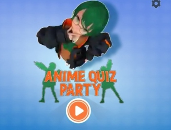 Mäng Anime viktoriinipidu  Internetis