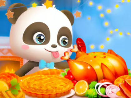 Mäng Pusle: Väikese Panda tänupüha  Internetis