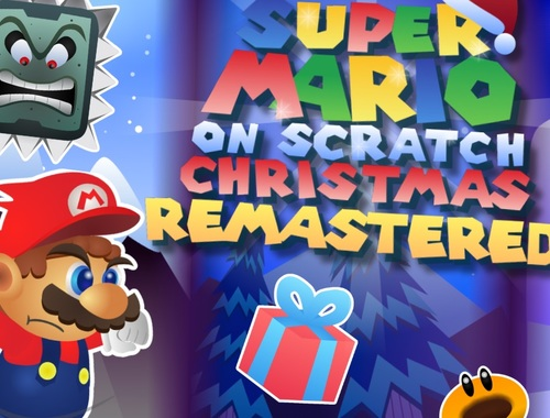 Mäng Super Mario Scratchi jõulupühadel remasterdatud Internetis