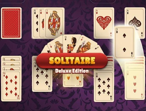 Mäng Solitaire Deluxe väljaanne Internetis