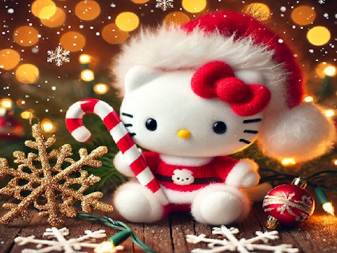 Mäng Hello Kitty jõulumõistatus  Internetis