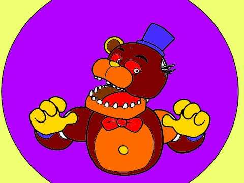 Mäng FNAF värvimisraamat  Internetis