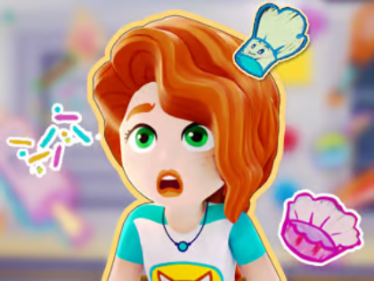 Mäng Pusle: LEGO Friends Kitchen Пазл: Лего кухня с друзьями  Internetis