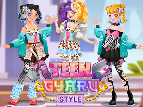 Mäng Teismeline Gyaru stiil  Internetis