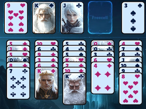 Mäng Külmutatud Freecell  Internetis