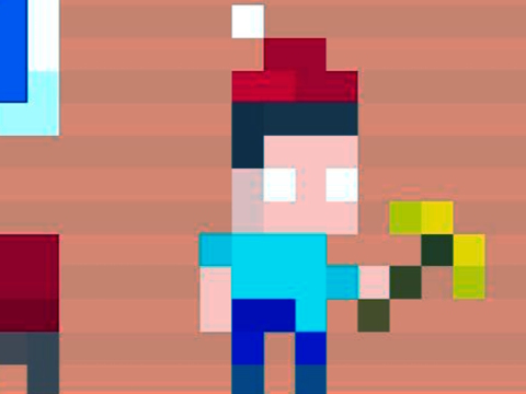 Mäng Minicraft Winterblock Internetis