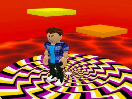 Mäng Roblox: Parkour Lava Internetis