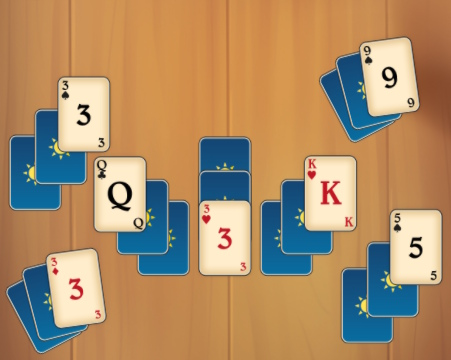 Mäng Solitaire puhkus  Internetis