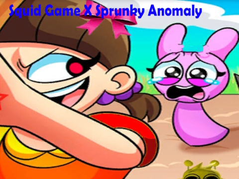 Mäng Squid Game X Sprunki anomaalia  Internetis