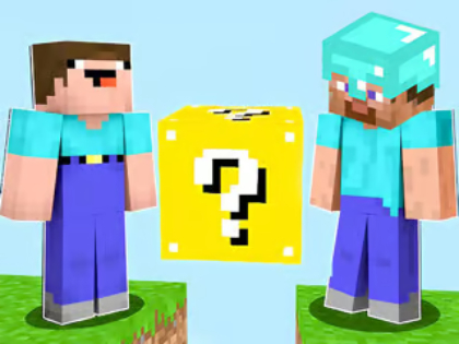 Mäng Laste viktoriin: Minecrafti tühiasi  Internetis