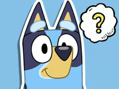 Mäng Laste viktoriin: Bluey Plot Trivia  Internetis