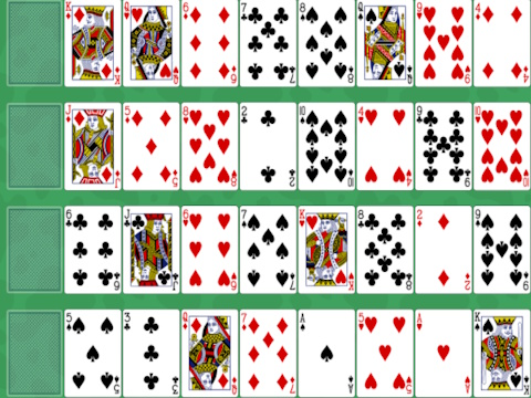 Mäng Kaardid: Solitaire vaip  Internetis