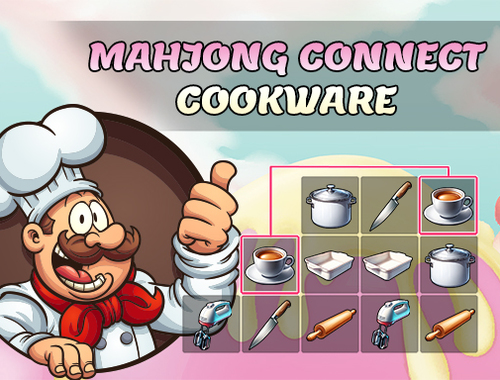 Mäng Mahjong Connect köögitarbeid  Internetis