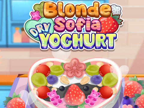 Mäng Blond Sofia: kuiv jogurt  Internetis