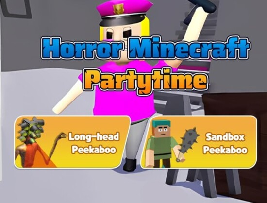 Mäng Õudus Minecraft Partytime  Internetis