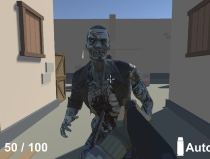 Mäng Zombie FPS Internetis
