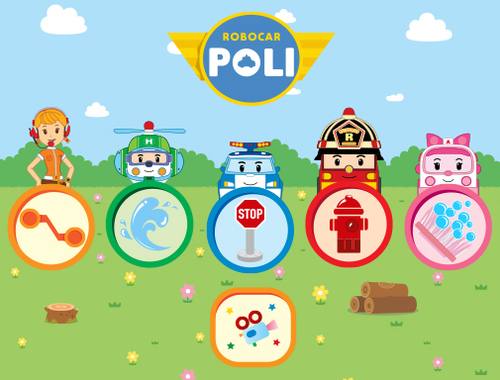 Mäng Robocar poli  Internetis