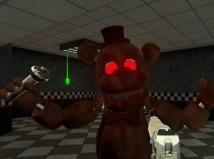Mäng Fnaf streik  Internetis