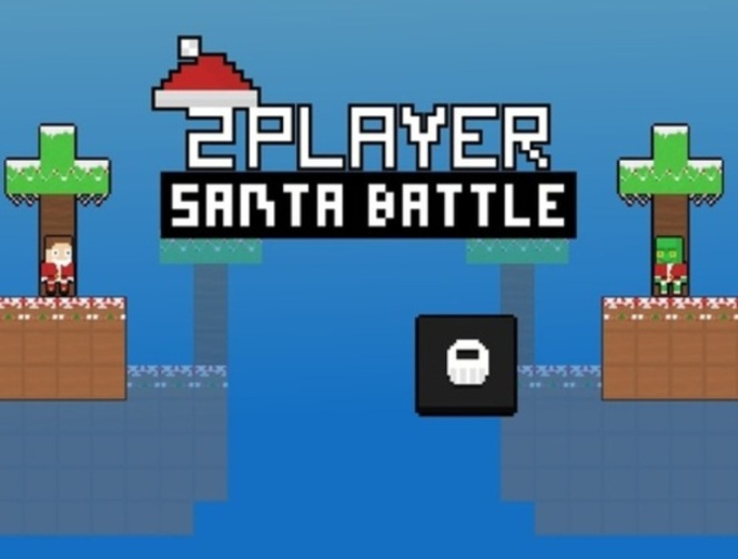 Mäng 2 mängija Santa Battle  Internetis