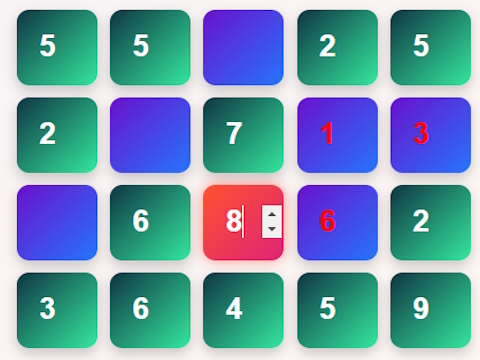 Mäng Kaasaegne Sudoku  Internetis