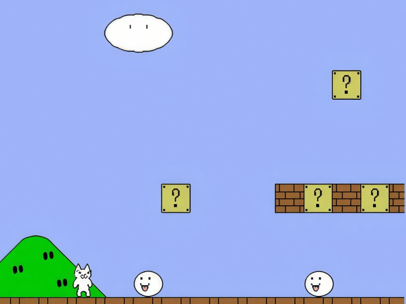Mäng Kass mario  Internetis