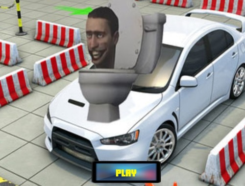 Mäng Skibidi WC parkimisauto  Internetis
