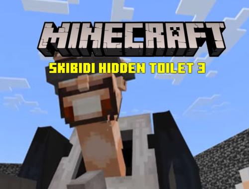 Mäng Minecraft Skibidi peidetud tualett 3  Internetis