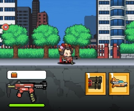 Mäng Mecha Shoot Pixel RPG Internetis